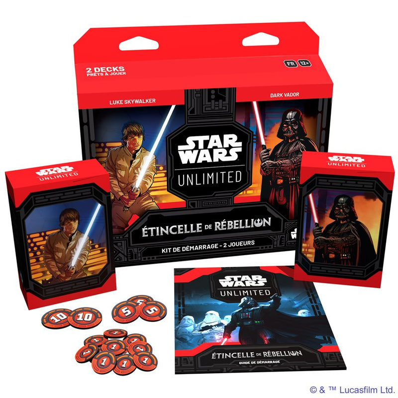 Star Wars: Unlimited: Spark of Rebellion Two Player Starter (FR)