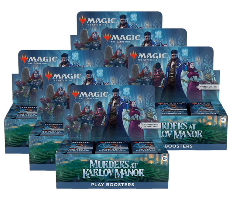 MTG MURDERS AT KARLOV MANOR PLAY BOOSTER BOX CASE OF 6