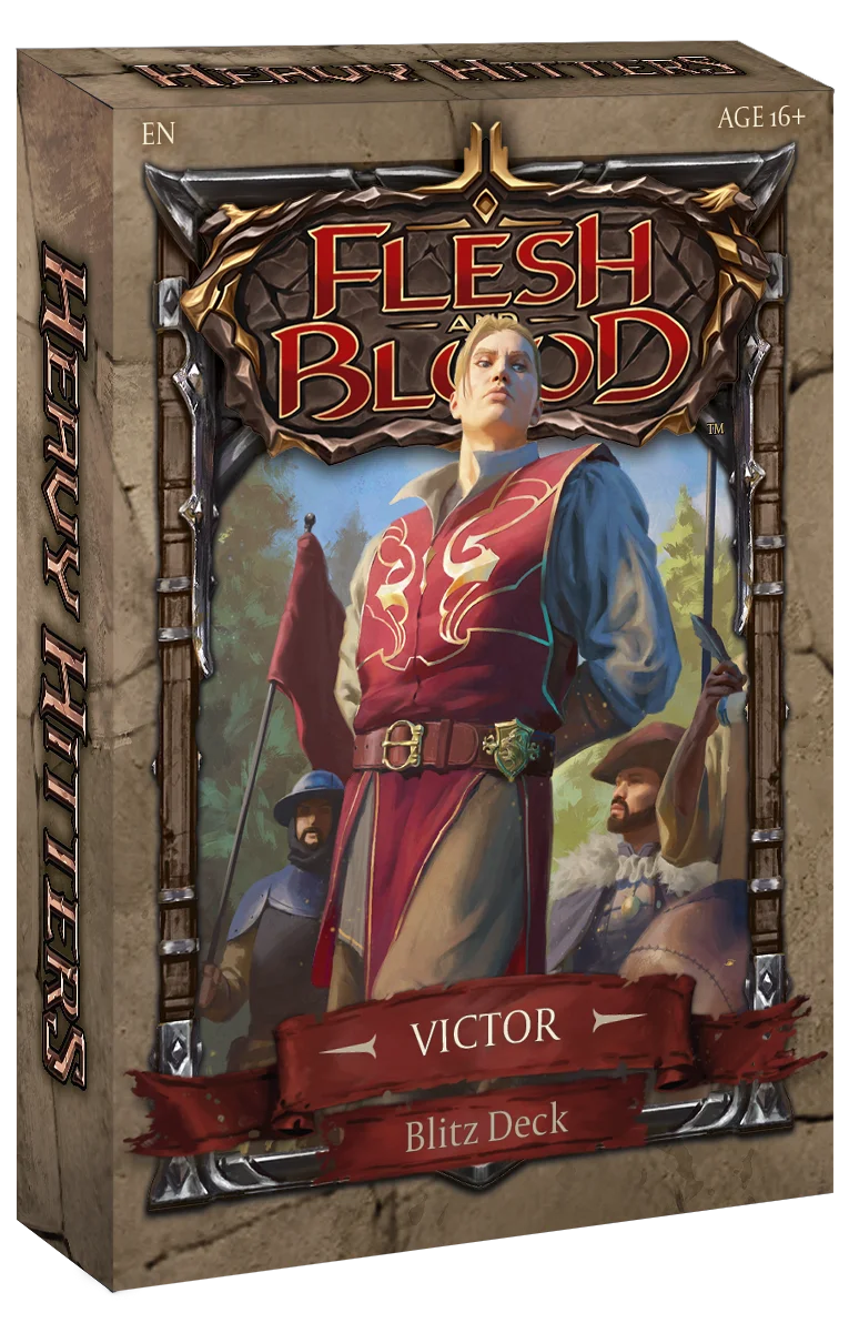 Flesh And Blood: Heavy Hitters Blitz Deck Hero Victor