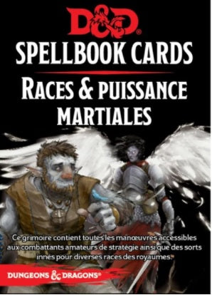 D&D SPELLBOOK CARDS MARTIAL (FR)