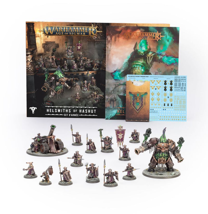 Warhammer Age of Sigmar: Set d'Armée Helsmiths of Hashut (FR)