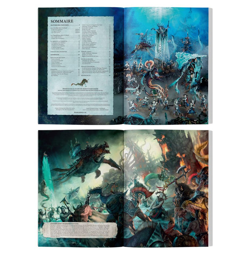 Warhammer : Age of Sigmar - Tome de Bataille de l'Ordre: Idoneth Deepkin (FR)
