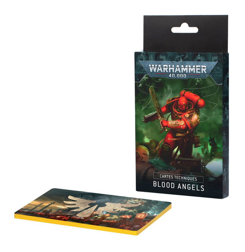 Warhammer 40k - Datasheet Cards: Blood Angels (FR)