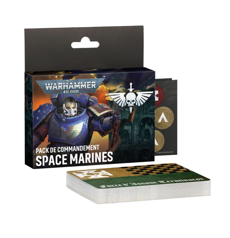 Warhammer 40k - Pack de Commandement: Space Marines (FR) (2026-10-03)