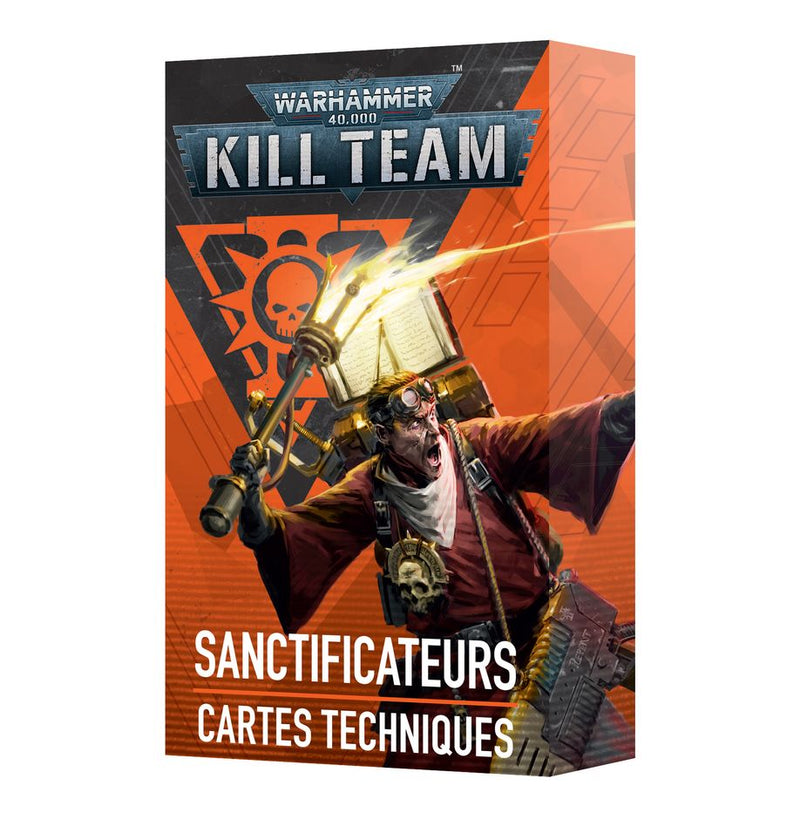 Kill Team: Sanctificateurs – Cartes Techniques (French)