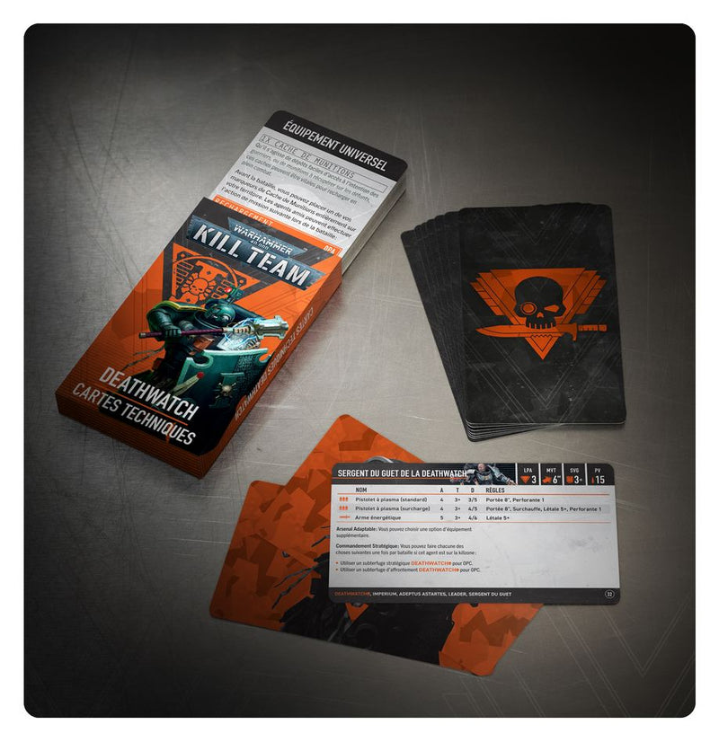 Kill Team: Deathwatch – Datacards (FR)