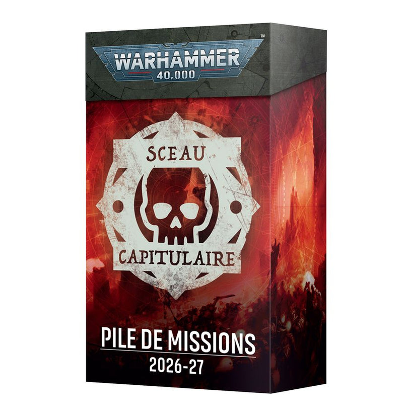 Warhammer 40k: Sceau Capitulaire Pile de Missions 2026-2027 (FR) (2026-06-27)