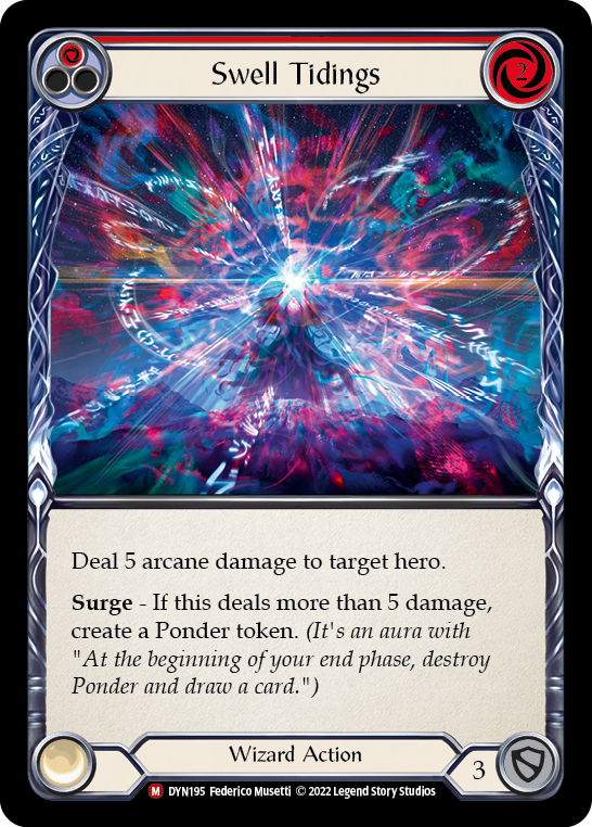 Swell Tidings [Dynasty] Rainbow Foil