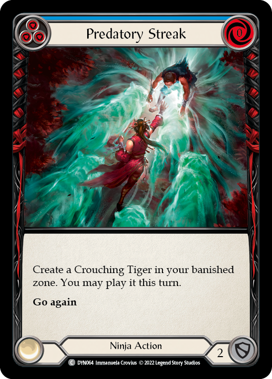 Predatory Streak (Blue) [Dynasty]