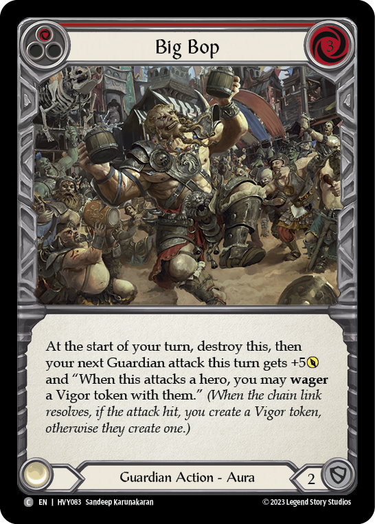 Big Bop (Red) [Heavy Hitters] Rainbow Foil