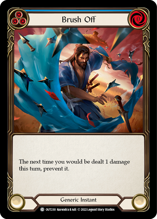 Brush Off (Blue) [Outsiders]