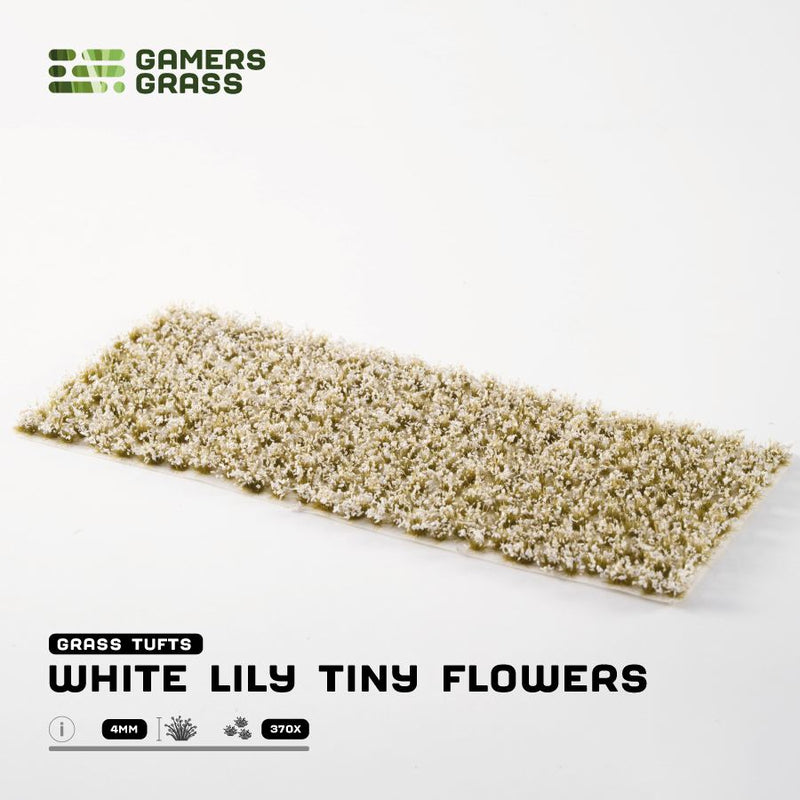 AK Interactive: Gamers Grass White Lily Tiny Flowers