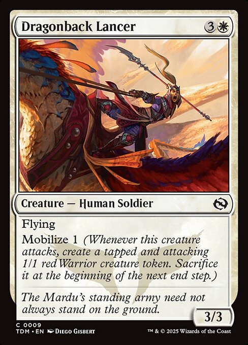 Dragonback Lancer (9) [Tarkir: Dragonstorm]