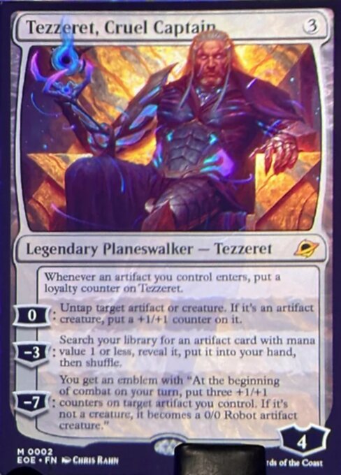 Tezzeret, Cruel Captain (2) [Edge of Eternities]