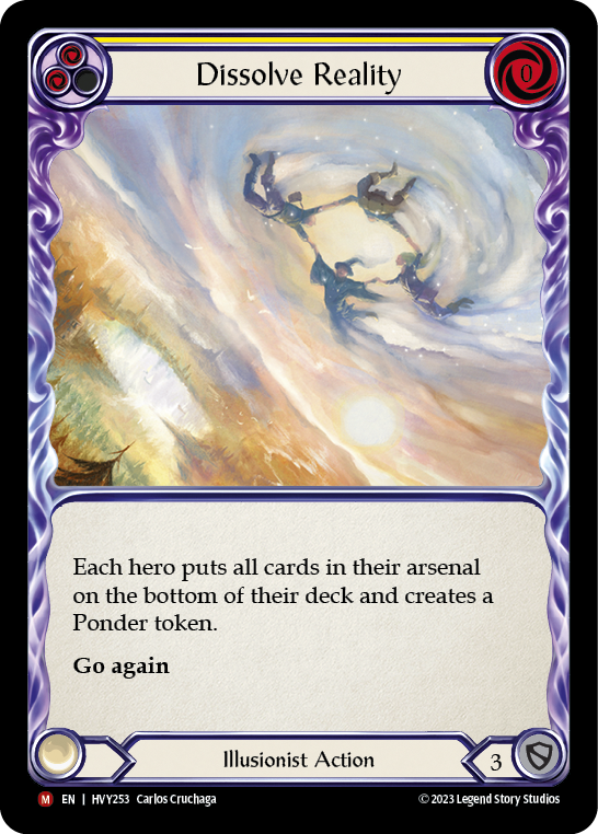 Dissolve Reality [Heavy Hitters] Rainbow Foil