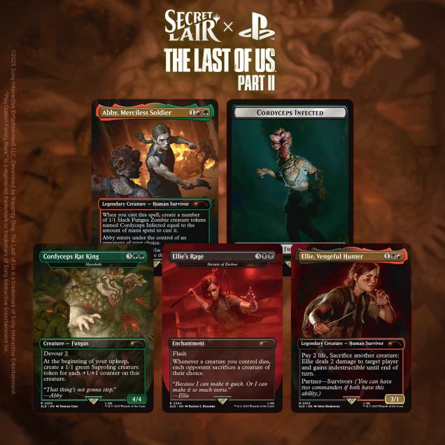 Secret Lair x The Last of Us Part II Non-Foil Edition (2025-12-18)
