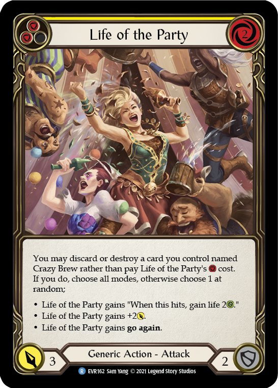 Life of the Party (Yellow) [Everfest] 1st Edition Normal