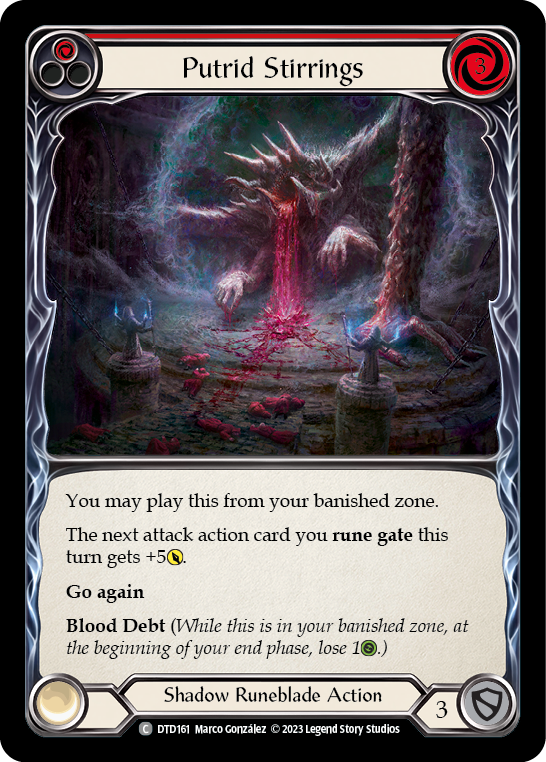Putrid Stirrings (Red) [Dusk Till Dawn]