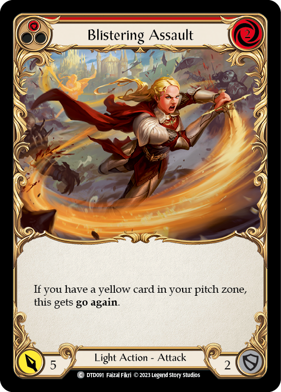 Blistering Assault (Red) [Dusk Till Dawn]