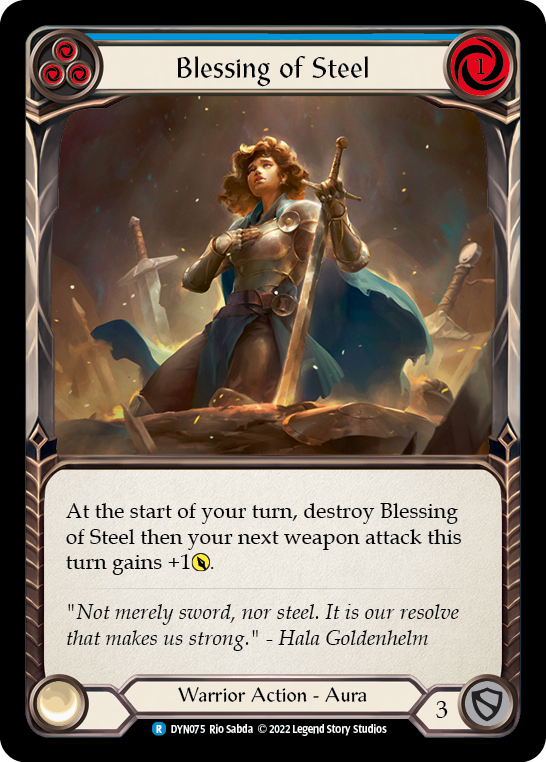 Blessing of Steel (Blue) [Dynasty]