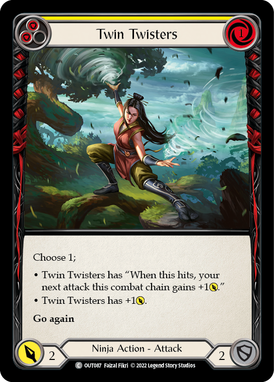 Twin Twisters (Yellow) [Outsiders]