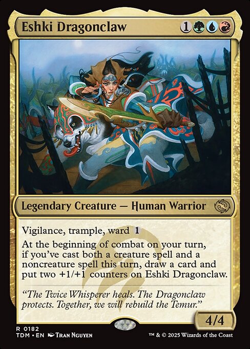 Eshki Dragonclaw (182) [Tarkir: Dragonstorm]