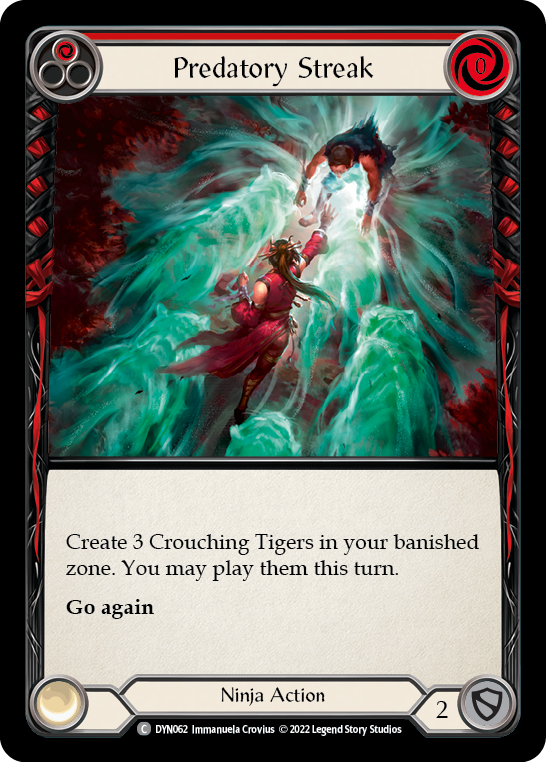 Predatory Streak (Red) [Dynasty]