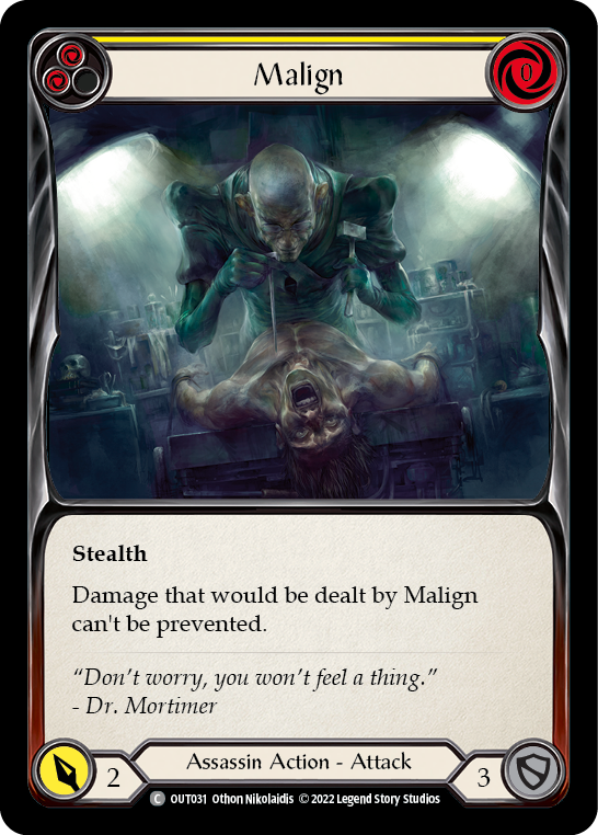 Malign (Yellow) [Outsiders]