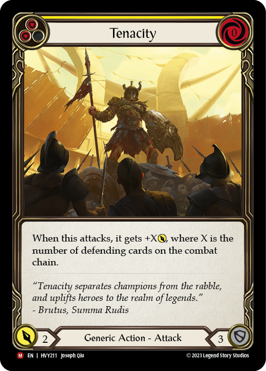 Tenacity [Heavy Hitters] Rainbow Foil