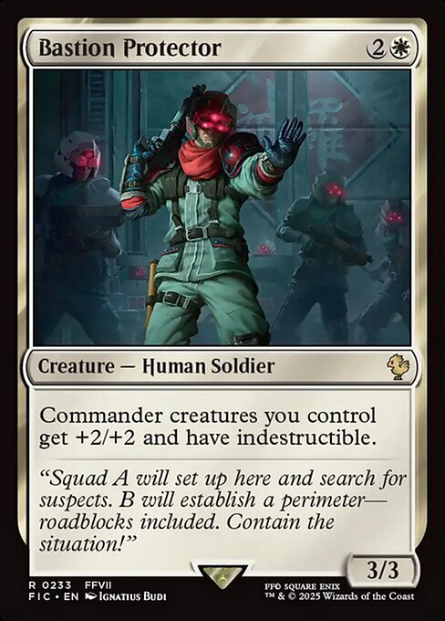 Bastion Protector (233) [Final Fantasy Commander]