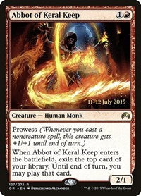 Abbot of Keral Keep (127) [Prerelease Cards]