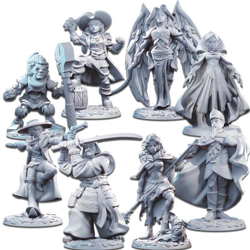 Dice Throne: Miniatures - Season Two Unpainted