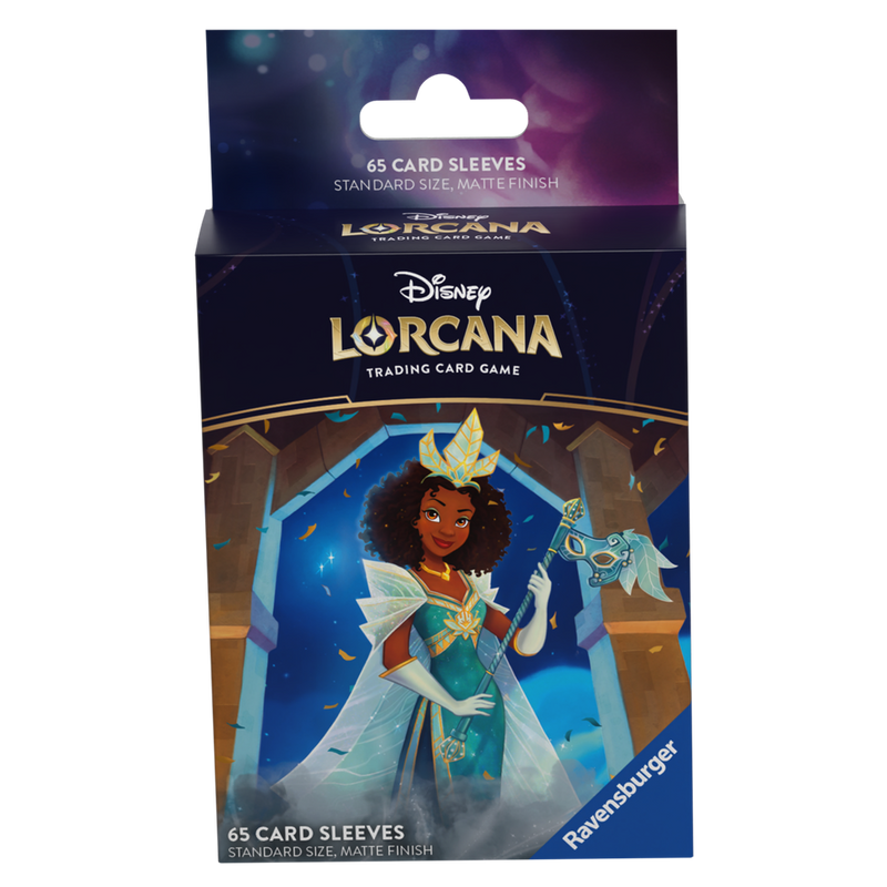 Lorcana Shimmering Skies Card Sleeves Tiana 65CT
