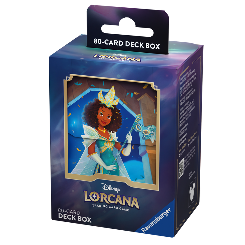 Lorcana Shimmering Skies Deck Box Tiana