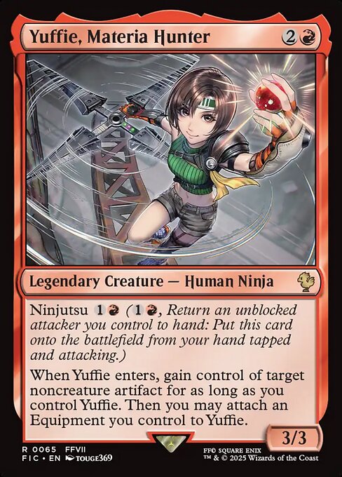 Yuffie, Materia Hunter (65) [Final Fantasy Commander]