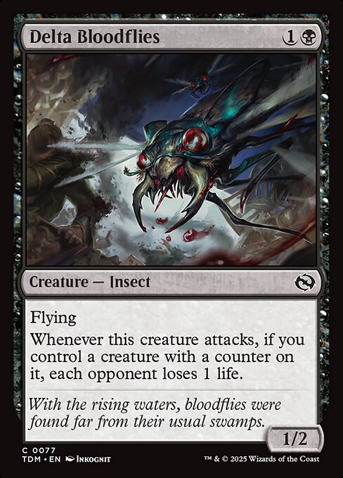 Delta Bloodflies (77) [Tarkir: Dragonstorm]