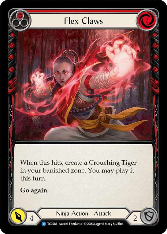 Flex Claws (Red) [Round the Table: TCC x LSS]