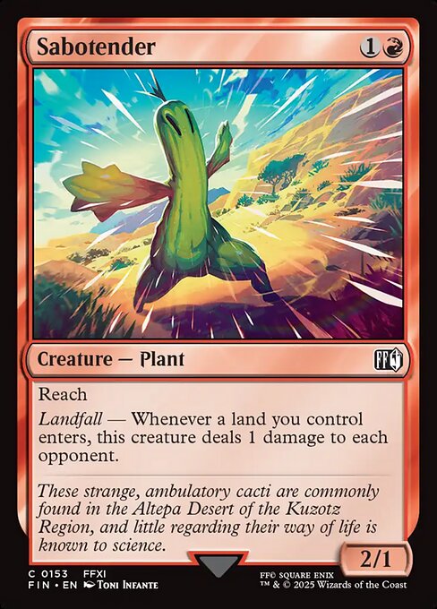 Sabotender (153) [Final Fantasy]