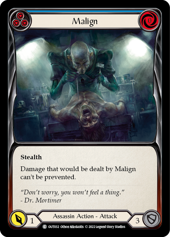 Malign (Blue) [Outsiders]