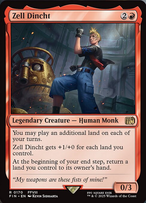 Zell Dincht (170) [Final Fantasy]