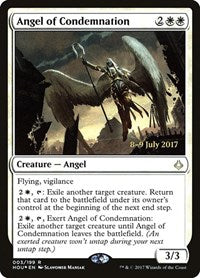Angel of Condemnation (3) [Prerelease Cards]