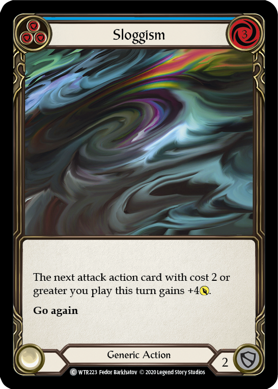 Sloggism (Blue) [Welcome to Rathe Unlimited] Unlimited Rainbow Foil