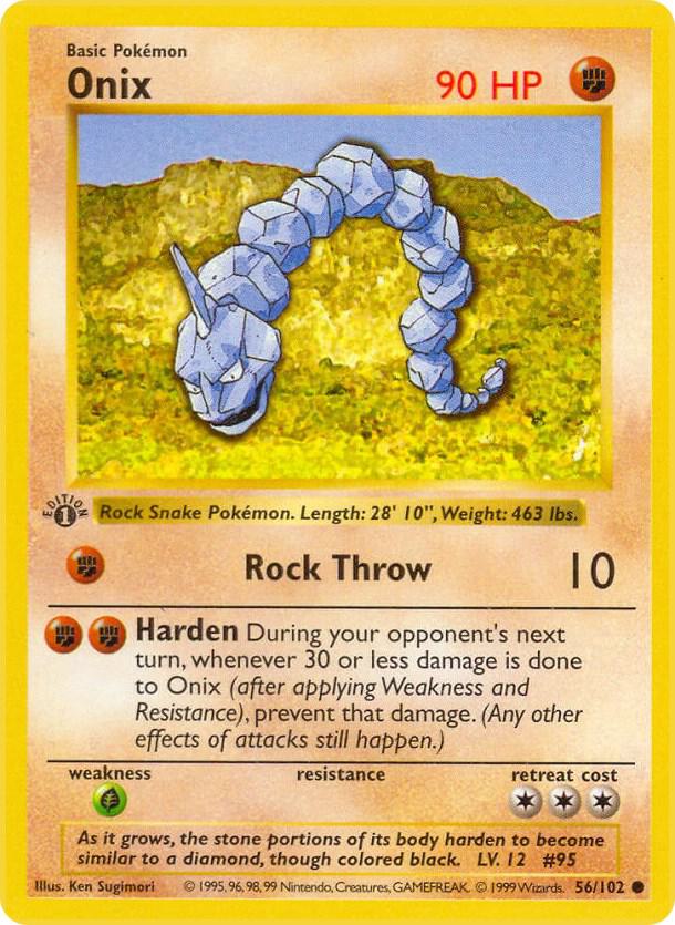 Onix (056/102) [Base Set Shadowless (1st Edition)]