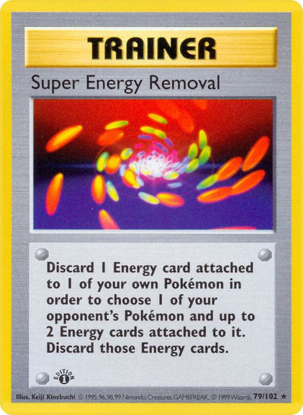 Super Energy Removal (079/102) [Base Set Shadowless (1st Edition)]