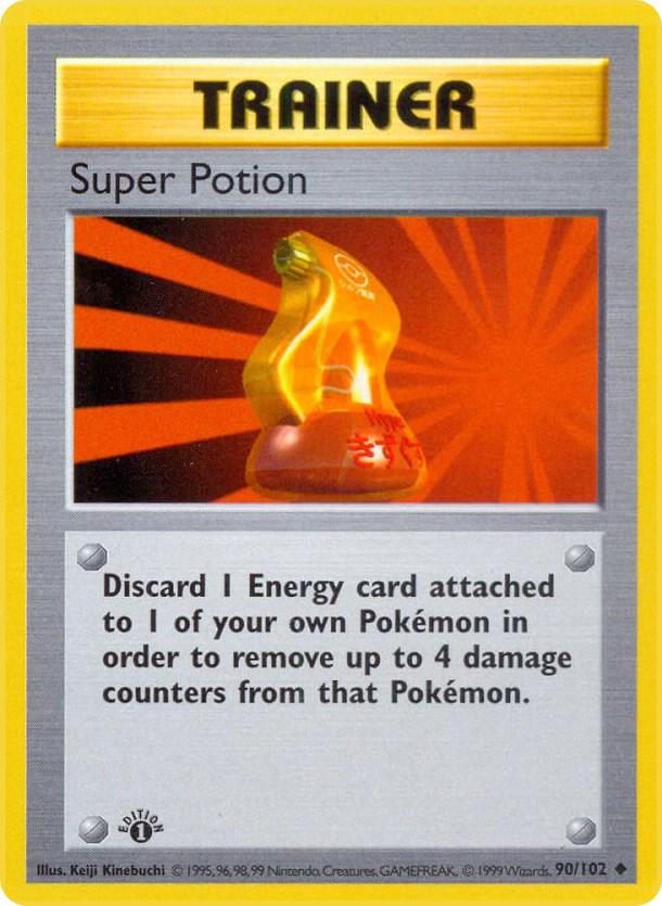 Super Potion (090/102) [Base Set Shadowless (Unlimited)]