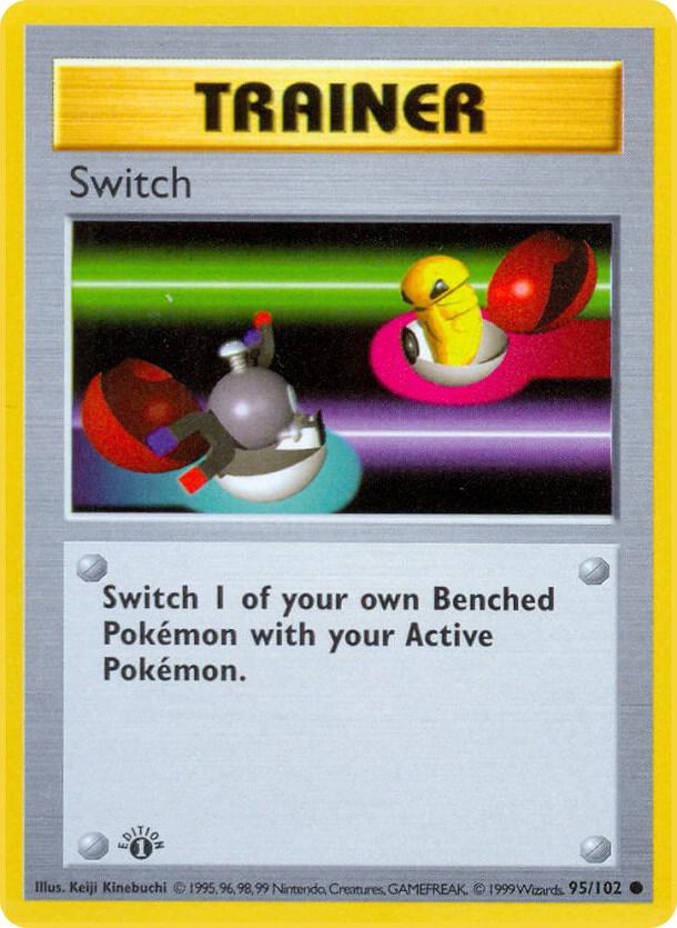 Switch (095/102) [Base Set Shadowless (1st Edition)]