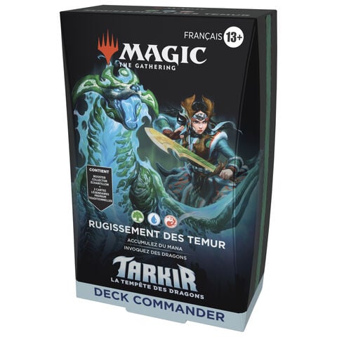 MTG Tarkir Tempête des Dragons Deck Commander Rugissement des Temur (FR)