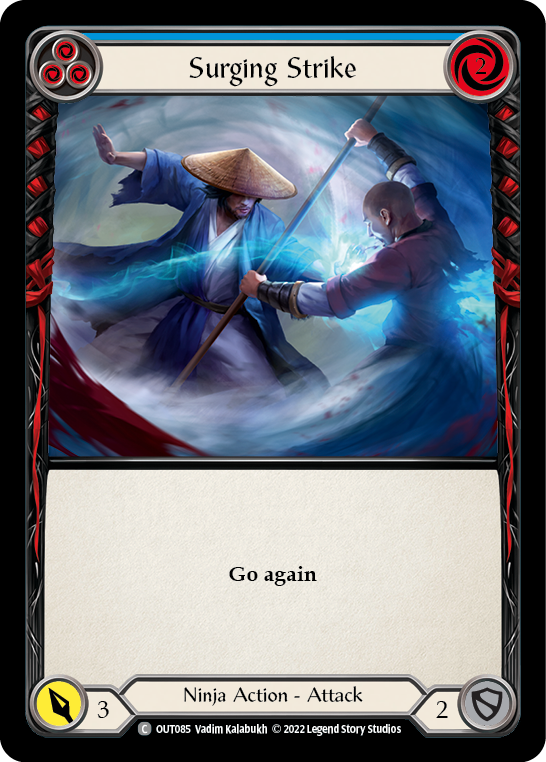 Surging Strike (Blue) [Outsiders]