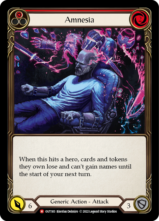 Amnesia [Outsiders] Rainbow Foil