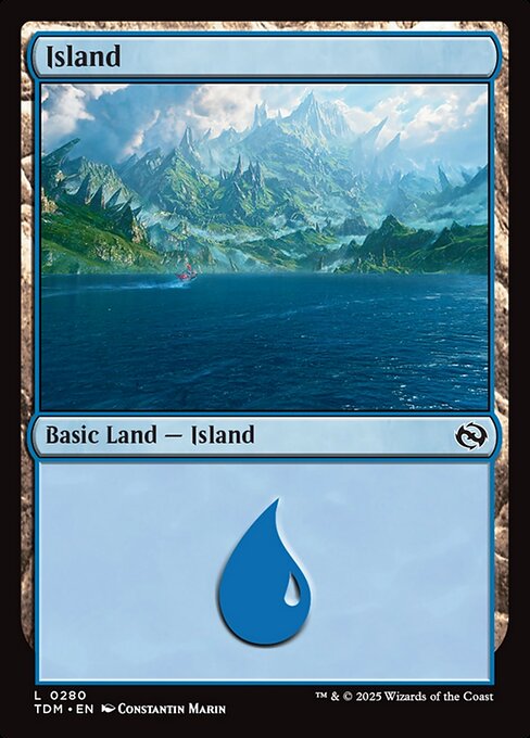 Island (280) [Tarkir: Dragonstorm]